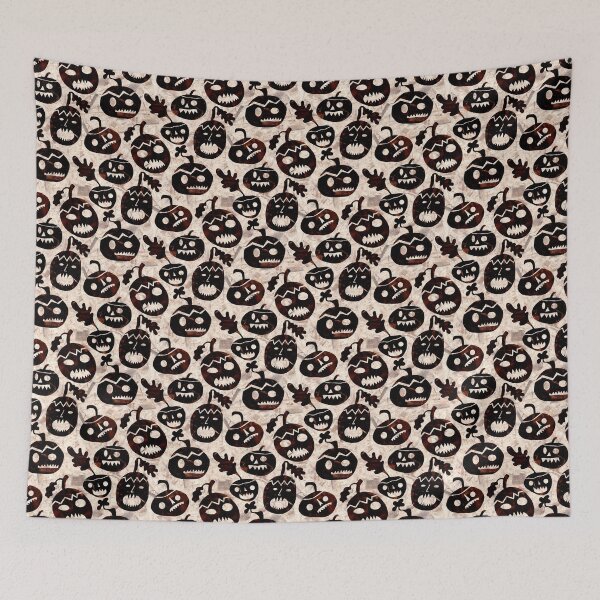 Item preview, Pumpkin Lanterns Halloween Pattern designed and sold by BinkyMcKee.
