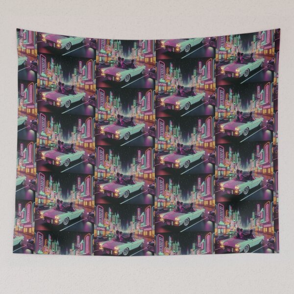 Item preview, Friends Night Out in a Luxury Car Modern City  designed and sold by choder61.