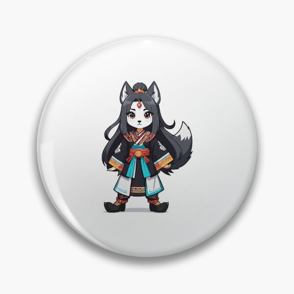 Item preview, traditional  Chibi Hmonggy woman wolf designed and sold by Atlantico54.