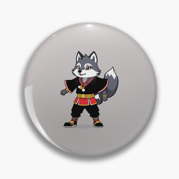 Item preview, traditional asain wolf designed and sold by Atlantico54.