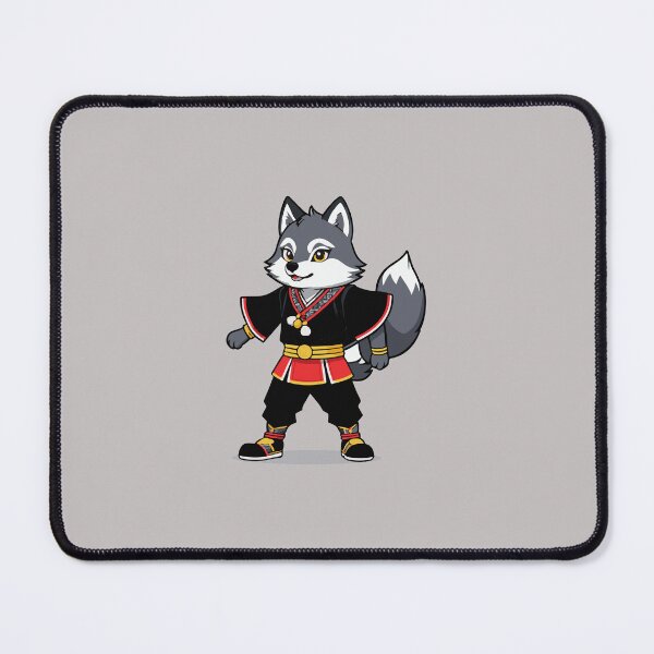 Item preview, traditional asain wolf designed and sold by Atlantico54.