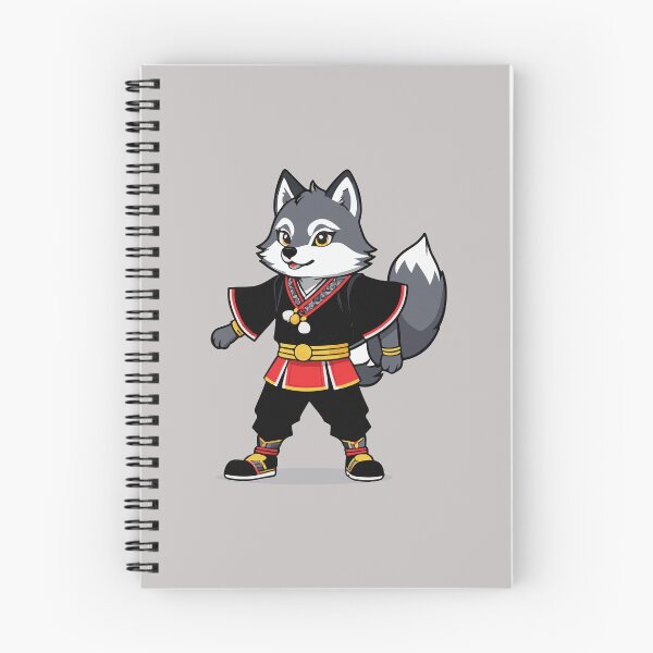 Item preview, traditional asain wolf designed and sold by Atlantico54.