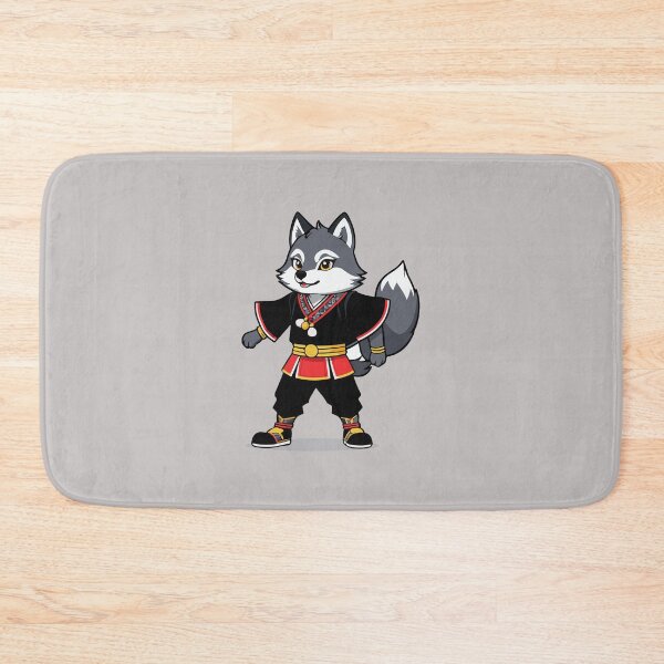 Item preview, traditional asain wolf designed and sold by Atlantico54.