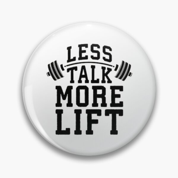 Item preview, Less talk,more lift! designed and sold by Zen Fit.
