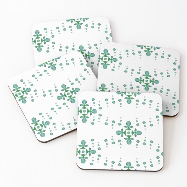 Item preview, Byzantine style Cross, green on white background designed and sold by Alex  Blud.