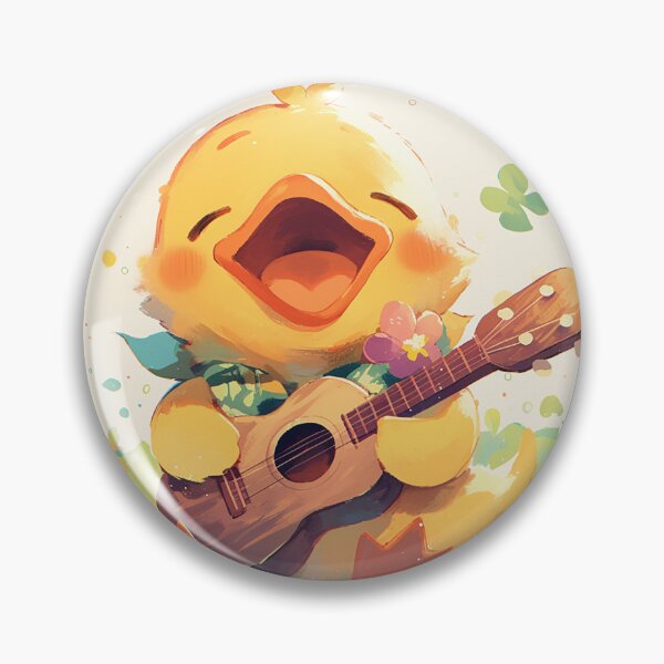 Item preview, Duck Playing Guitar at Pond designed and sold by Christian Weiss.
