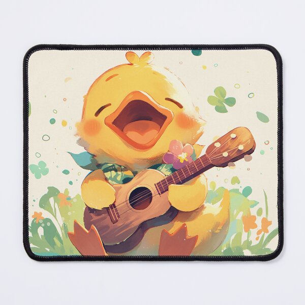 Item preview, Duck Playing Guitar at Pond designed and sold by Christian Weiss.