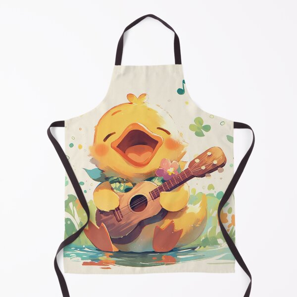 Item preview, Duck Playing Guitar at Pond designed and sold by Christian Weiss.