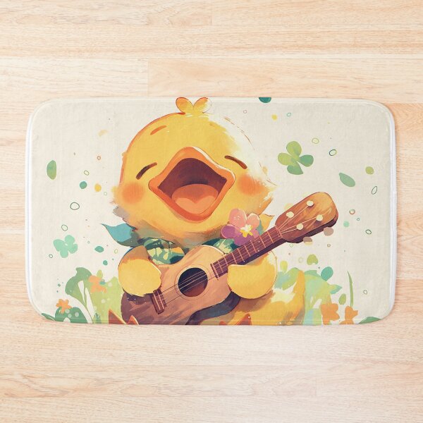 Item preview, Duck Playing Guitar at Pond designed and sold by Christian Weiss.