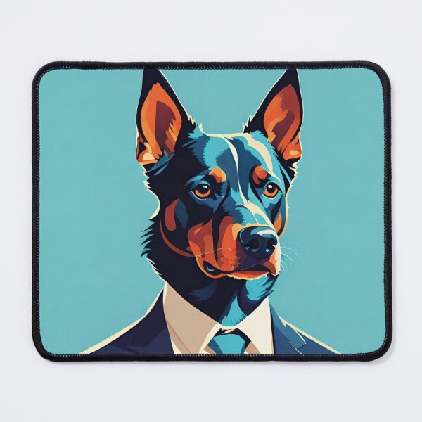 Item preview, Dog in suit design designed and sold by ShenGha-design.