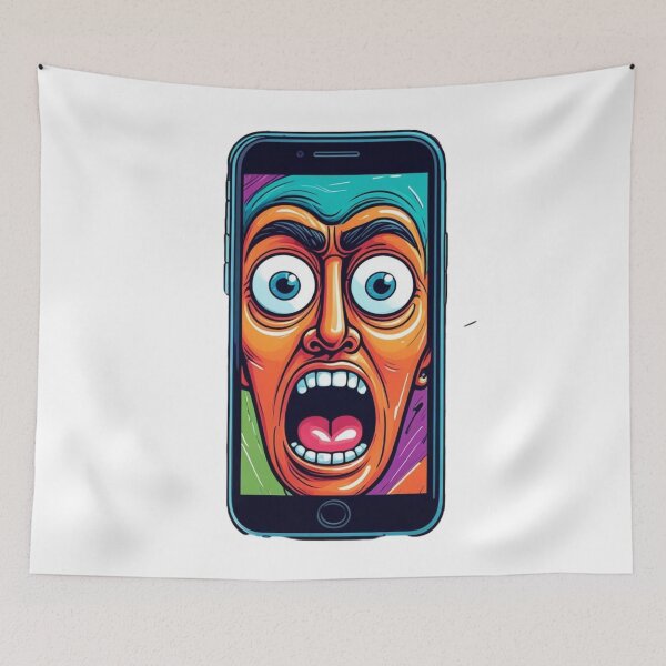 Item preview, Shocked Screen designed and sold by 0penvimark.