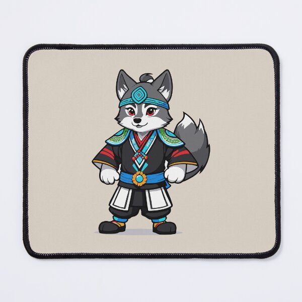 Item preview, Cool culture traditional asain wolf designed and sold by Atlantico54.