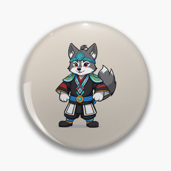 Item preview, Cool culture traditional asain wolf designed and sold by Atlantico54.