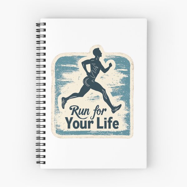 Item preview, Run for Your Life Running Motivation Sticker designed and sold by Liseri.