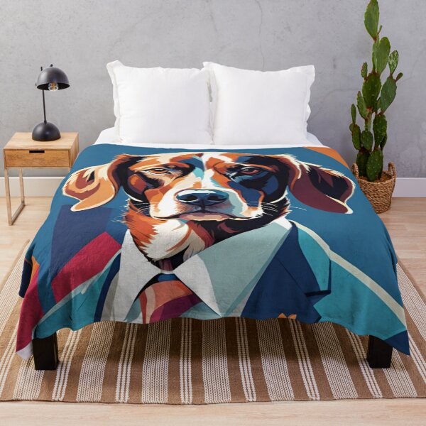 Item preview, Dog in suit design designed and sold by ShenGha-design.