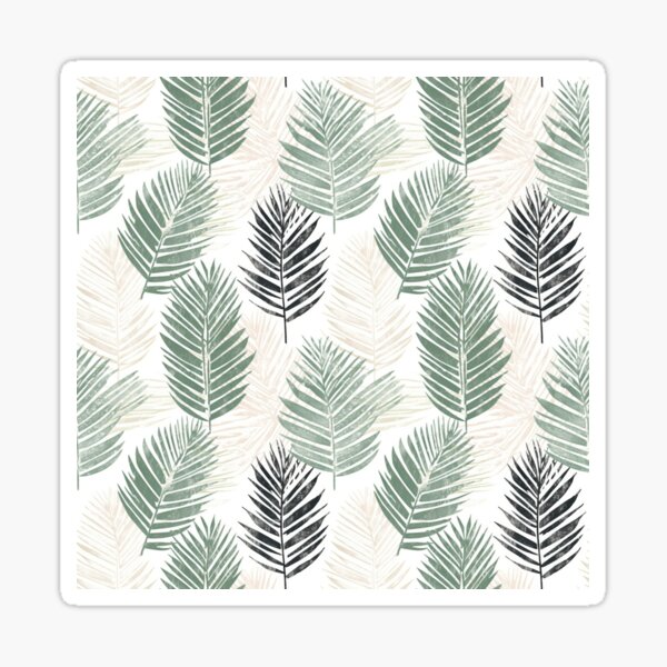 Vista previa del artículo con la obra «Leafy Goodness: diseños variados de hojas primaverales», diseñado y vendido por Chestnut Falls Studio.