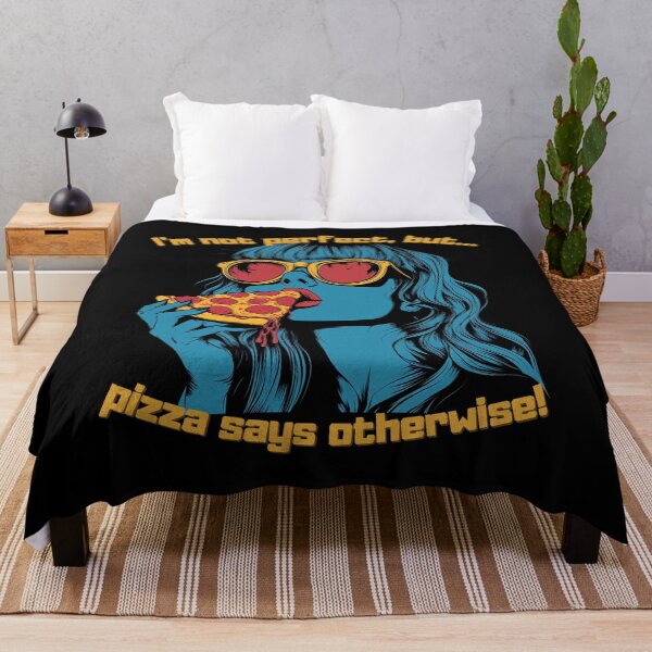 Item preview, Pizza Slice I'm Not Perfect But Pizza Says Otherwise designed and sold by InfinVibeDesign.