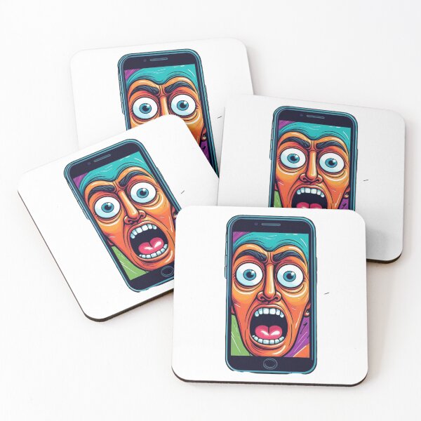 Item preview, Shocked Screen designed and sold by 0penvimark.