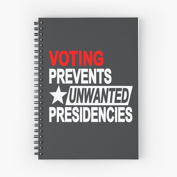 Item preview, Voting prevents unwanted presidencies designed and sold by Colorfulman.