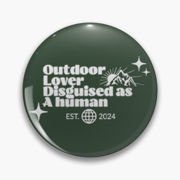 Item preview, Outdoor Lover Disguised as a Human - Retro Style Design designed and sold by Syrupulse.