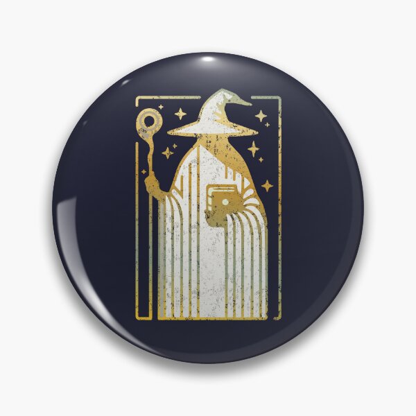 Item preview, The Wizard Gold Vintage designed and sold by wolfkin-design.