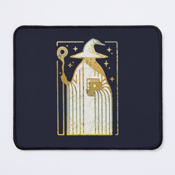 Item preview, The Wizard Gold Vintage designed and sold by wolfkin-design.