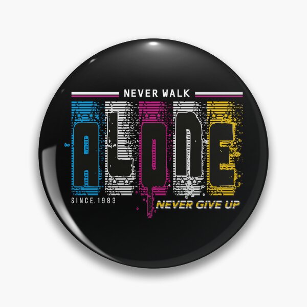 Item preview, Alone Never Give Up” - Inspiring Motivational Art designed and sold by lojadpop.