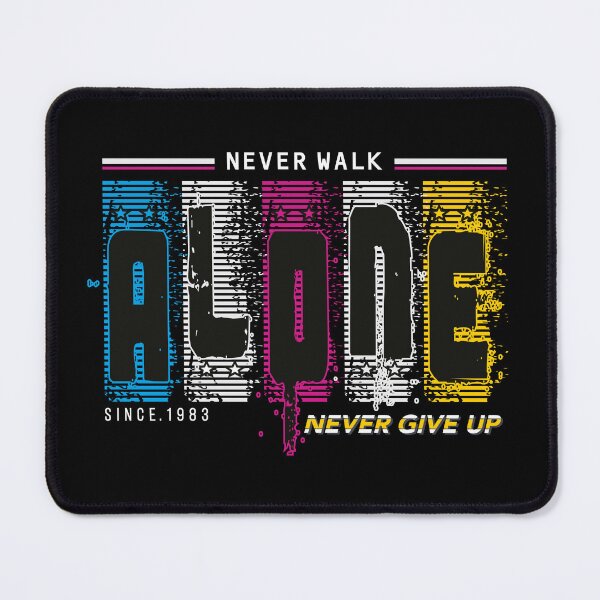 Item preview, Alone Never Give Up” - Inspiring Motivational Art designed and sold by lojadpop.