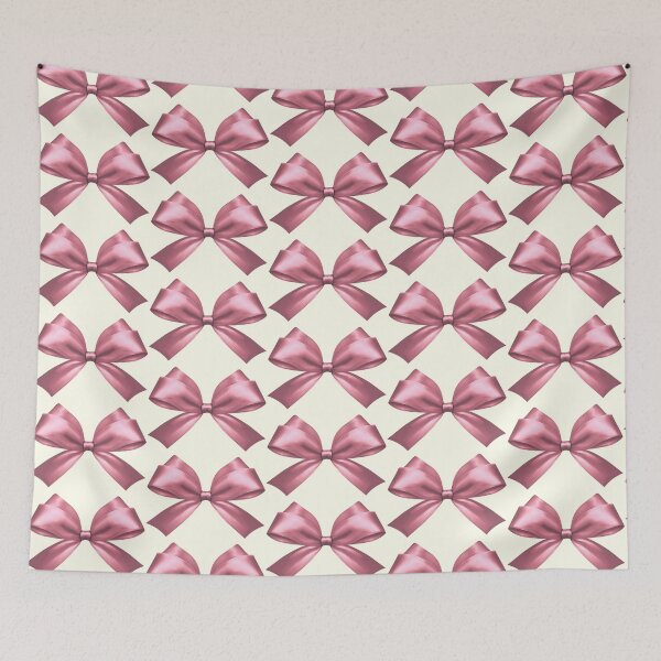 Item preview, Cute Girly Pink Coquette Aesthetic Bow designed and sold by tanjica.