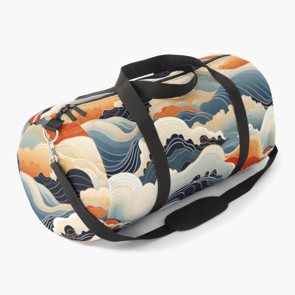 Item preview, Japanese Waves Retro 30s Pattern designed and sold by SecretDicer.