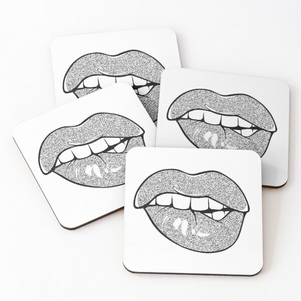 Item preview, Bite your lip SILVER designed and sold by Beaty Media.