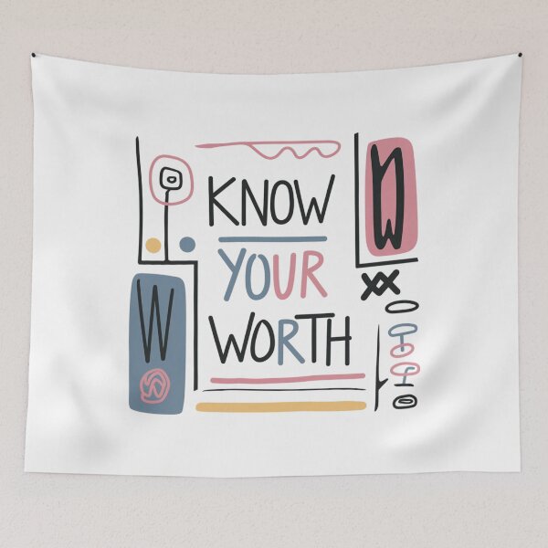 Item preview, Know your worth,  funnyfits70, Humor, Funny designed and sold by FunnyFits70.