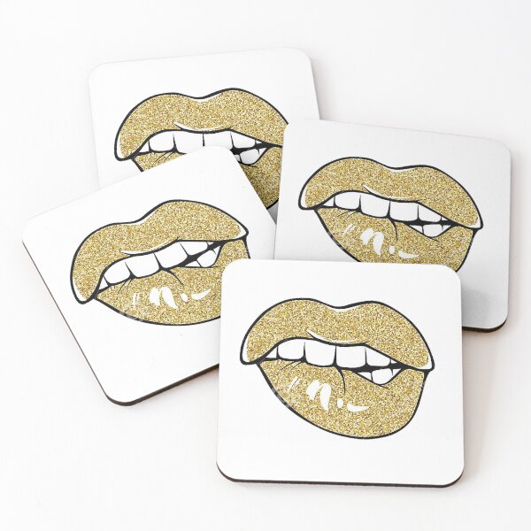 Item preview, Bite your lip GOLD designed and sold by Beaty Media.