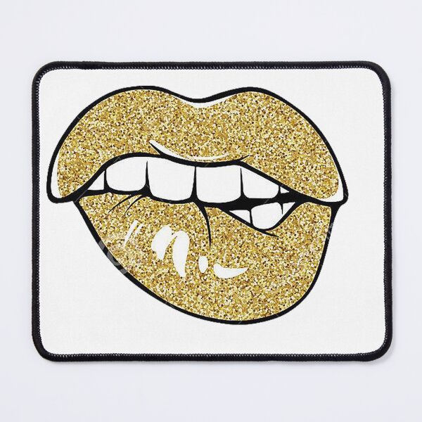 Item preview, Bite your lip GOLD designed and sold by Beaty Media.