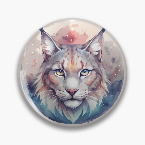 Artikelvorschau, Aquarell Kanada Luchs Tierliebhaber entworfen und verkauft von Artepilo.