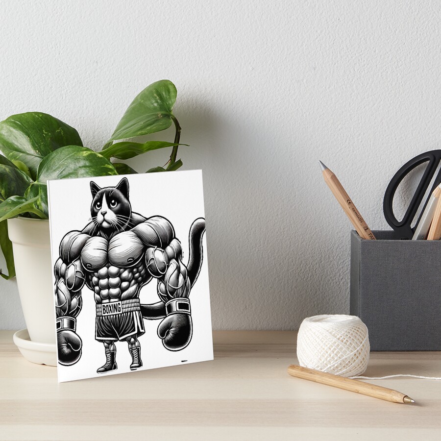 Item preview, Art Board Print designed and sold by Boxercat.