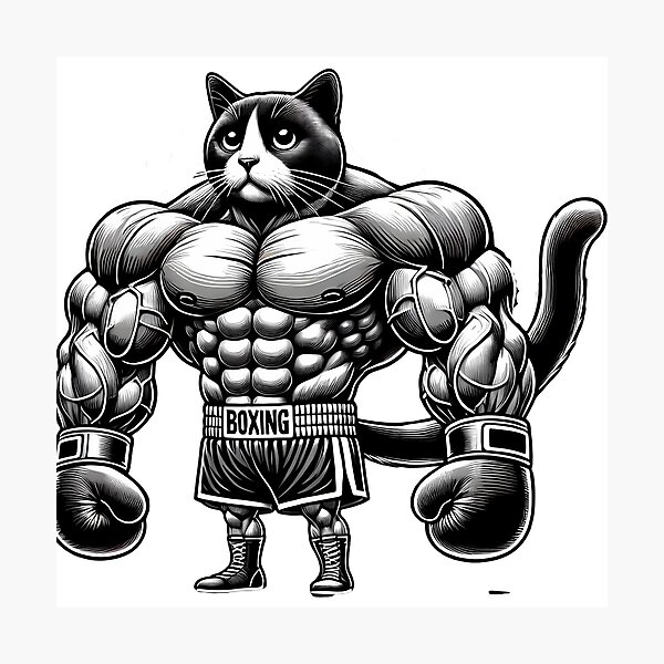 Item preview, Muscle Meow: Ultimate Boxing Cat designed and sold by Boxercat.