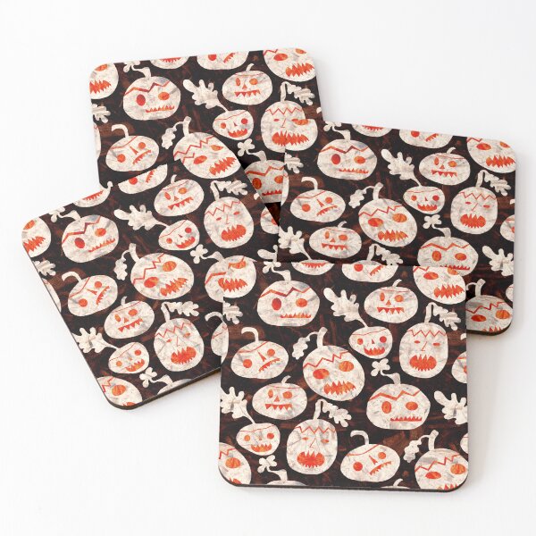 Item preview, Pumpkin Lanterns Lit Halloween Print designed and sold by BinkyMcKee.