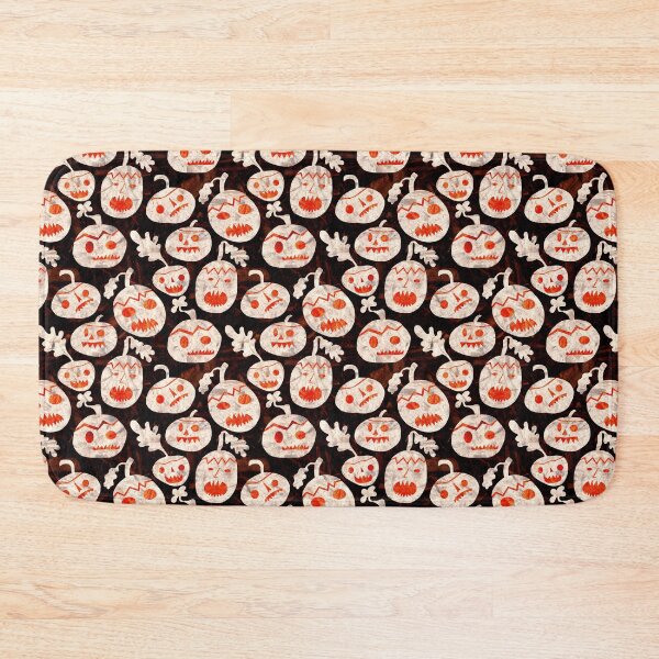 Item preview, Pumpkin Lanterns Lit Halloween Print designed and sold by BinkyMcKee.