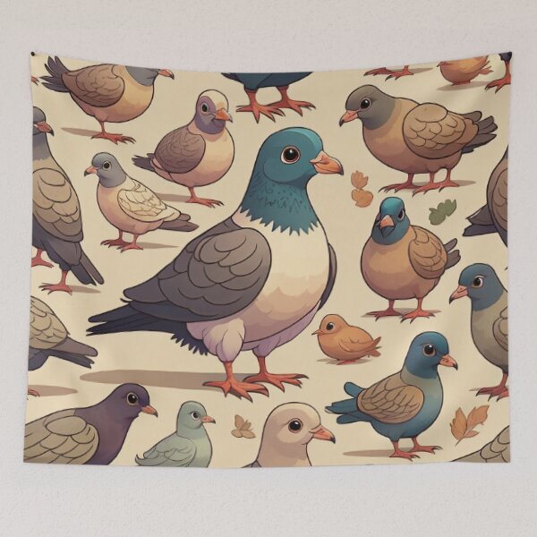 Item preview, Cute Pigeon designed and sold by MySignatureItems.