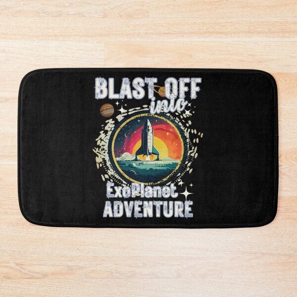 Item preview, BLAST OFF into EXOPLANET ADVENTURE space exploration astronomy lover physics enthusiast design designed and sold by Jt41.