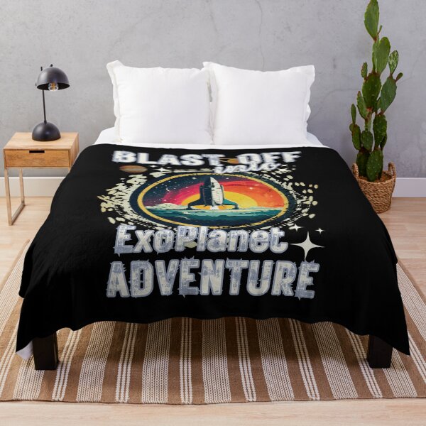 Item preview, BLAST OFF into EXOPLANET ADVENTURE space exploration astronomy lover physics enthusiast design designed and sold by Jt41.