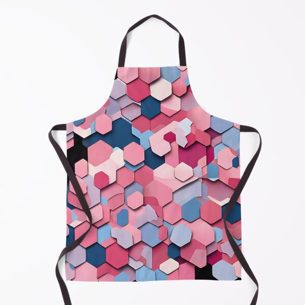 Item preview, Pastel pink and blue hexagons creating a soft, dreamy look designed and sold by Tchoice.