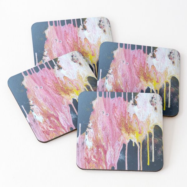 Item preview, Acrylic painting "Stalactites and stalagmites" designed and sold by IreneSchlik.