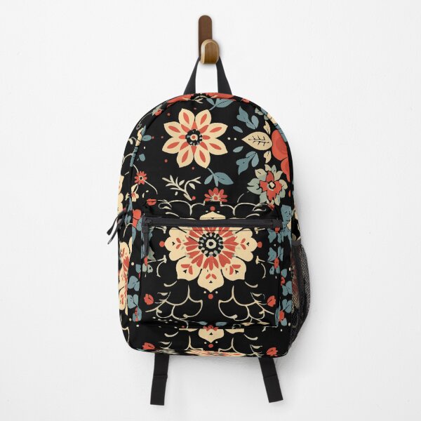 Item preview, A pattern of Indian-inspired flowers and geometric shapes designed and sold by SHOASHOPrb.