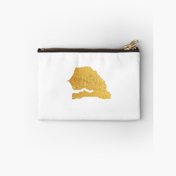 Item preview, Senegal Gold Map designed and sold by ArtPrints.