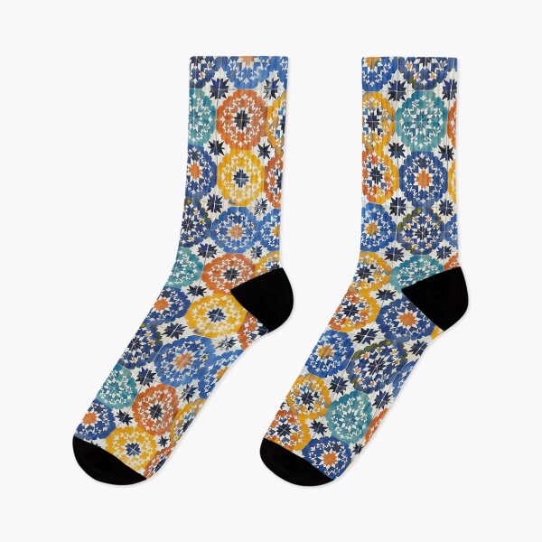 Item preview, Moroccan tile Arabesque Islamic Geometric Pattern designed and sold by ZamZamDesign.