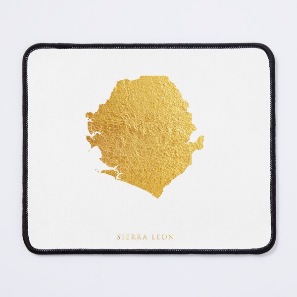 Item preview, Sierra Leon Gold Map designed and sold by ArtPrints.