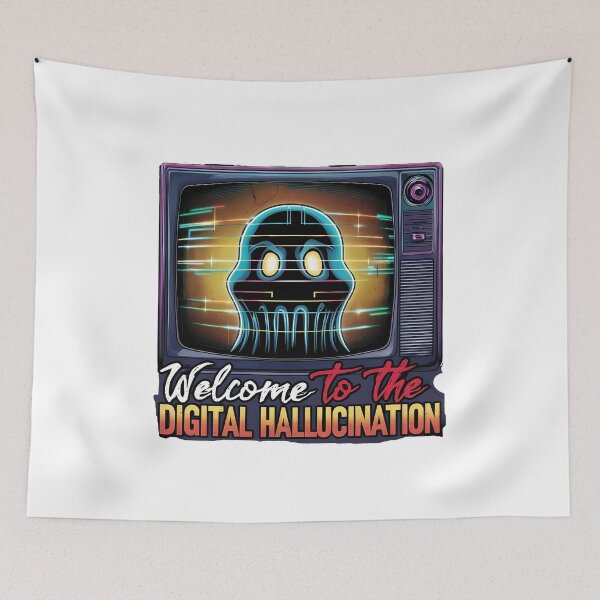 Item preview,  Haunted TV Distortion designed and sold by holidayT-shirt.