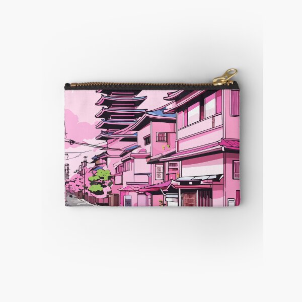 Item preview, pink jepenese city designed and sold by BrownHorse90s.